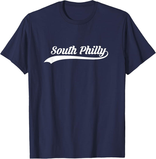 South Philly T Shirt Cool Philadelphia South Philly Shirt T-Shirt - T-Shirt | Navy