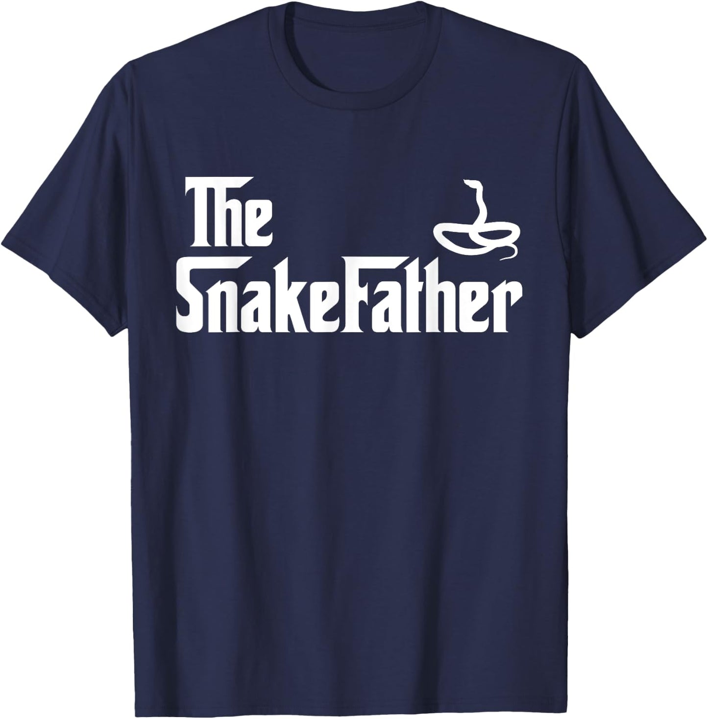 The Snake Father - Reptile Lover T-Shirt - T-Shirt | Navy