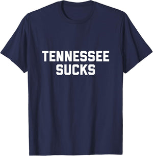Tennessee Sucks T-Shirt - T-Shirt | Navy