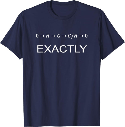 Algebraic Topology Homological Algebra Math Teacher Geek T-Shirt - T-Shirt | Navy