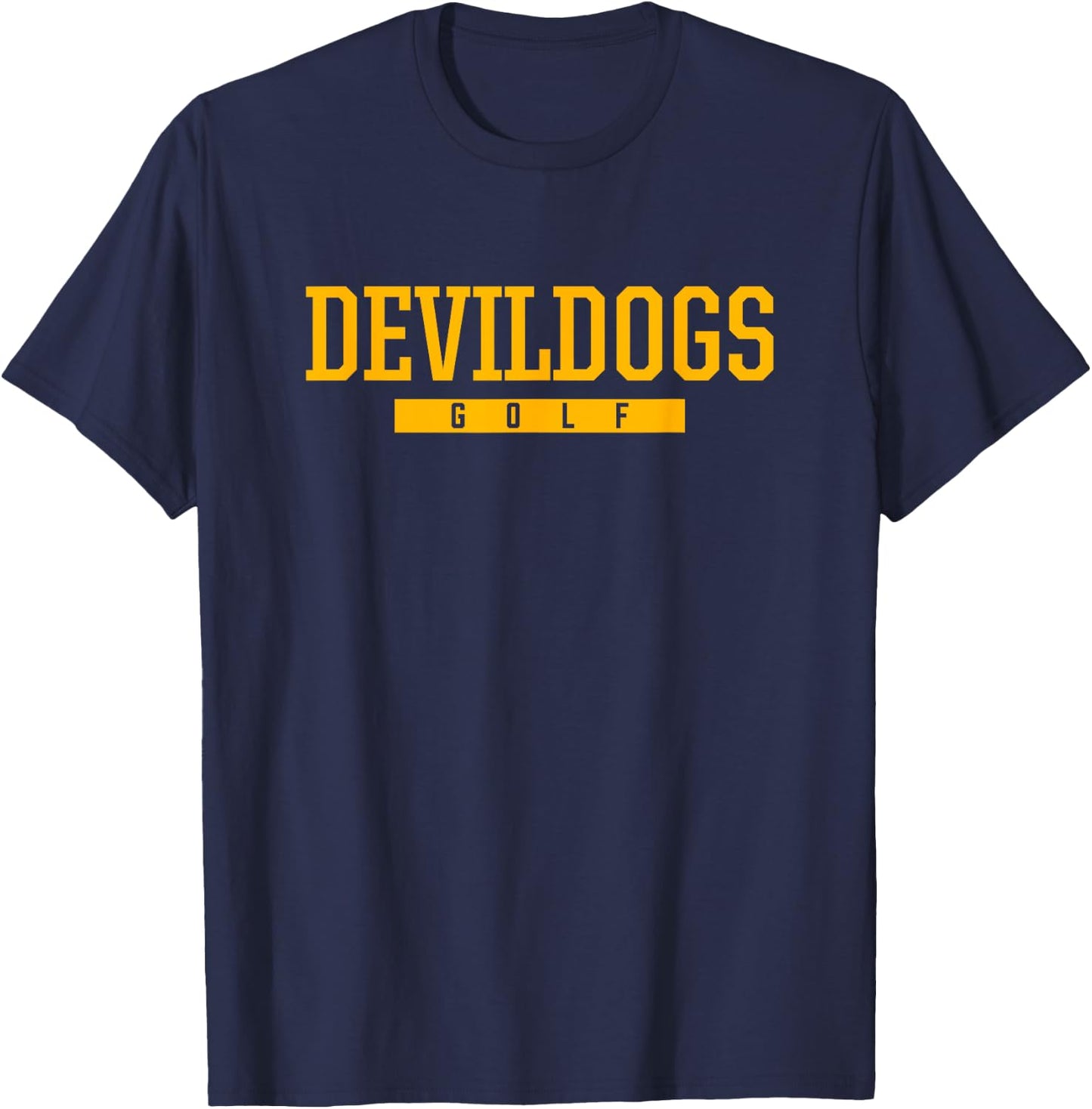 Travelers Rest Devildogs Golf HS T-Shirt - T-Shirt | Navy
