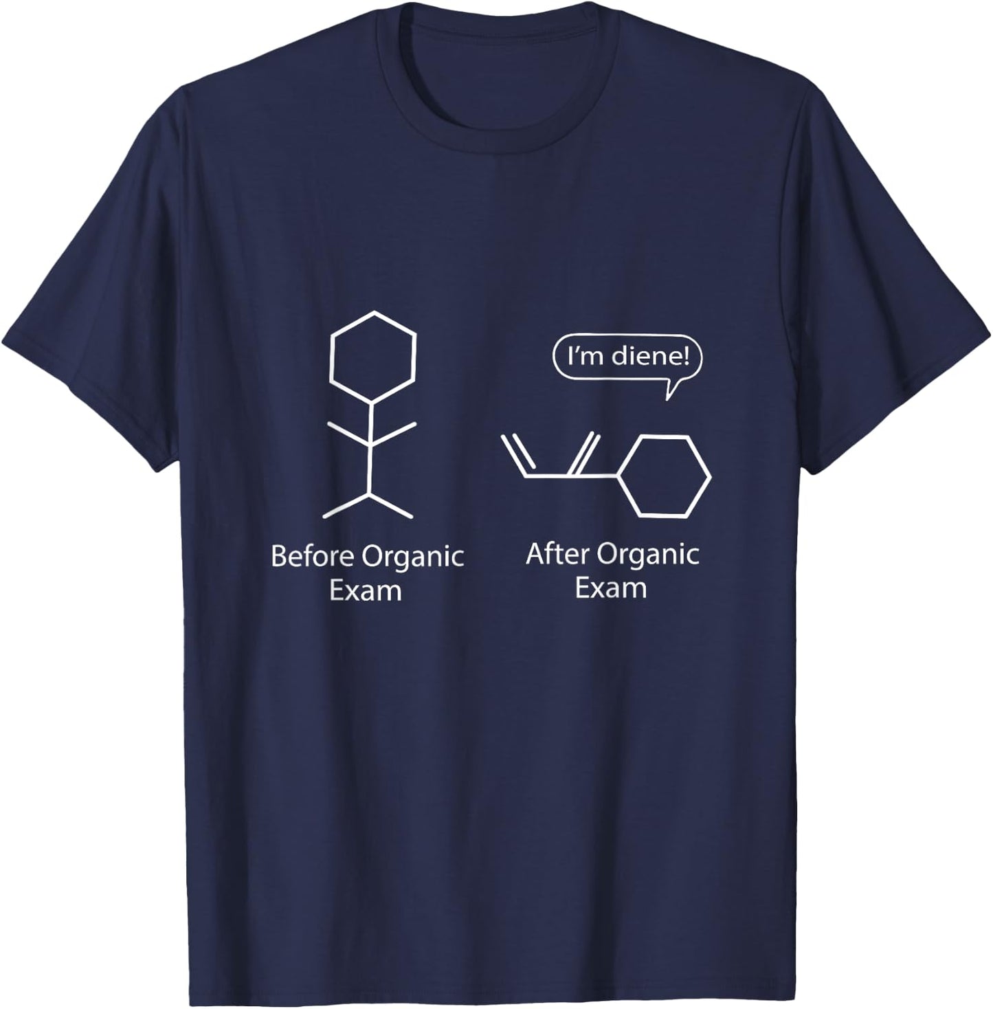 Chemistry Joke for Funny Chemistry Nerds Chemical Puns Gift T-Shirt - T-Shirt | Navy