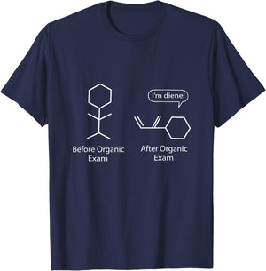 Chemistry Joke for Funny Chemistry Nerds Chemical Puns Gift T-Shirt - T-Shirt | Navy