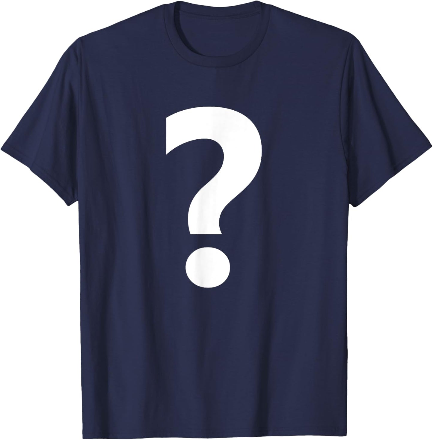 Punctuation ? Question Mark T-Shirt - T-Shirt | Navy