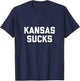 Kansas Sucks T-Shirt - T-Shirt | Navy