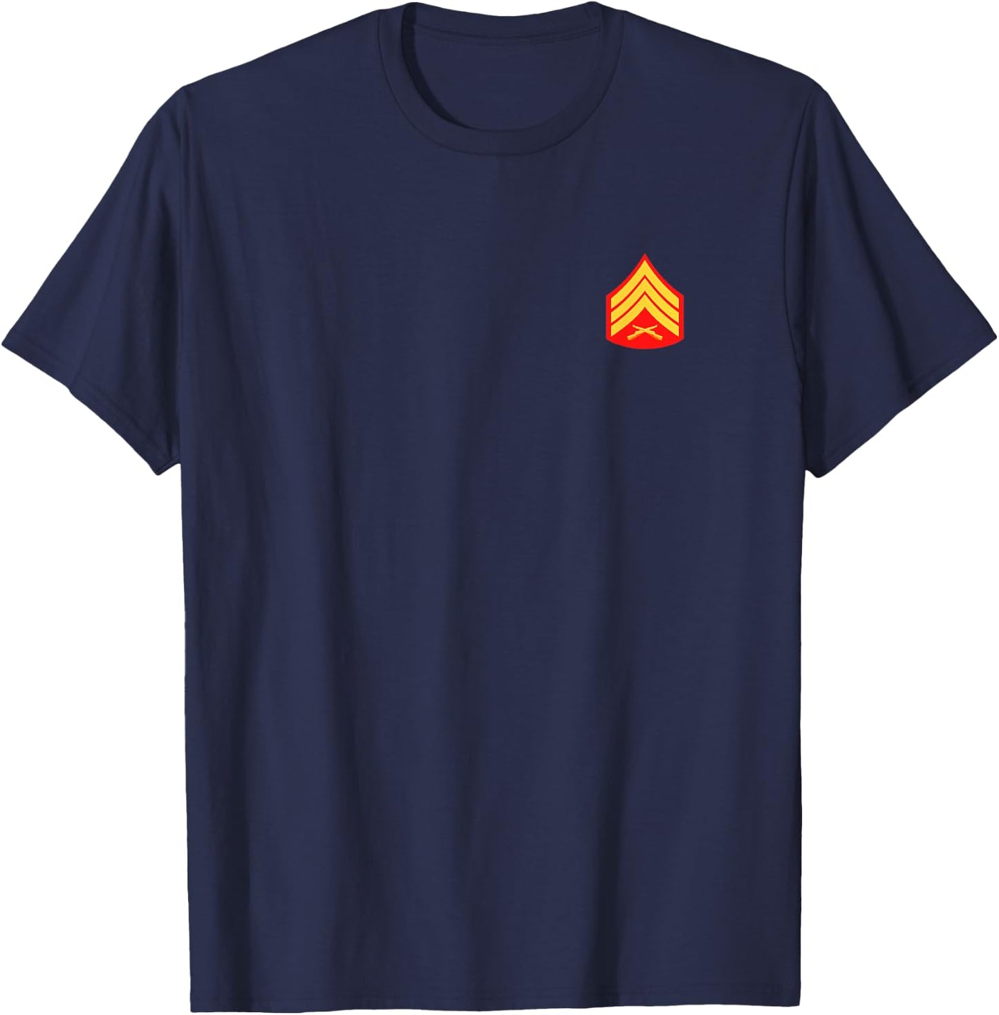 Sergeant Rank T-Shirt - T-Shirt | Navy