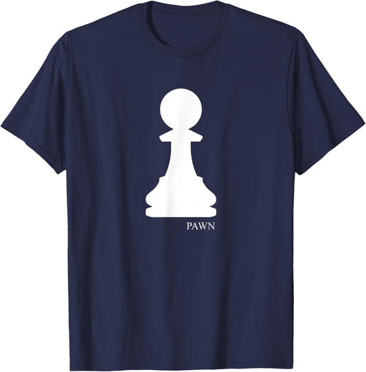 Pawn Chess Piece Group Costume Chess Club Chess Board T-Shirt - T-Shirt | Navy