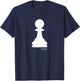 Pawn Chess Piece Group Costume Chess Club Chess Board T-Shirt - T-Shirt | Navy