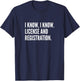 Funny Car Racing | Motorcycle Enthusiast T-Shirt - T-Shirt | Navy