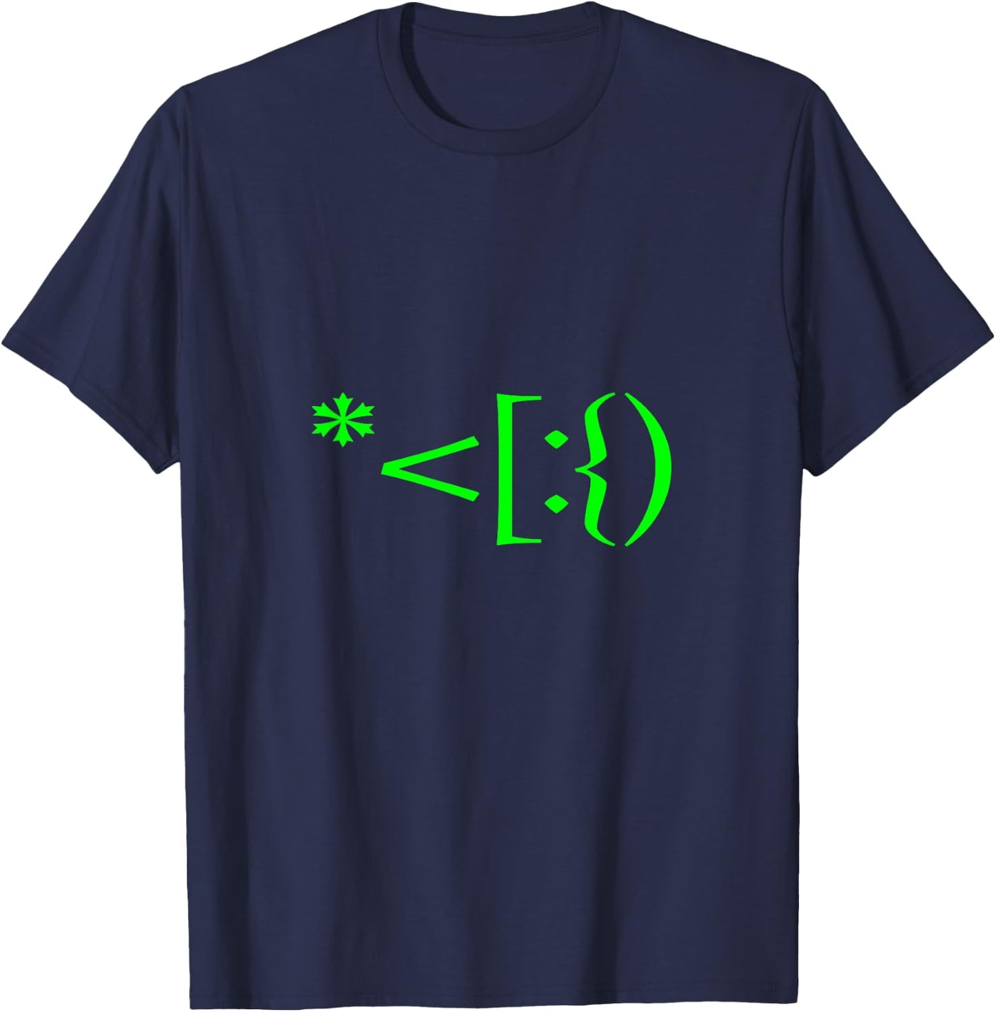 Funny Santa Claus Computer Geek Techie Nerd Christmas Joke T-Shirt - T-Shirt | Navy