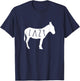 Lazy Ass Funny and Sarcastic 's & Apparel Black Modern Casual Letter Print T-Shirt - T-Shirt | Navy