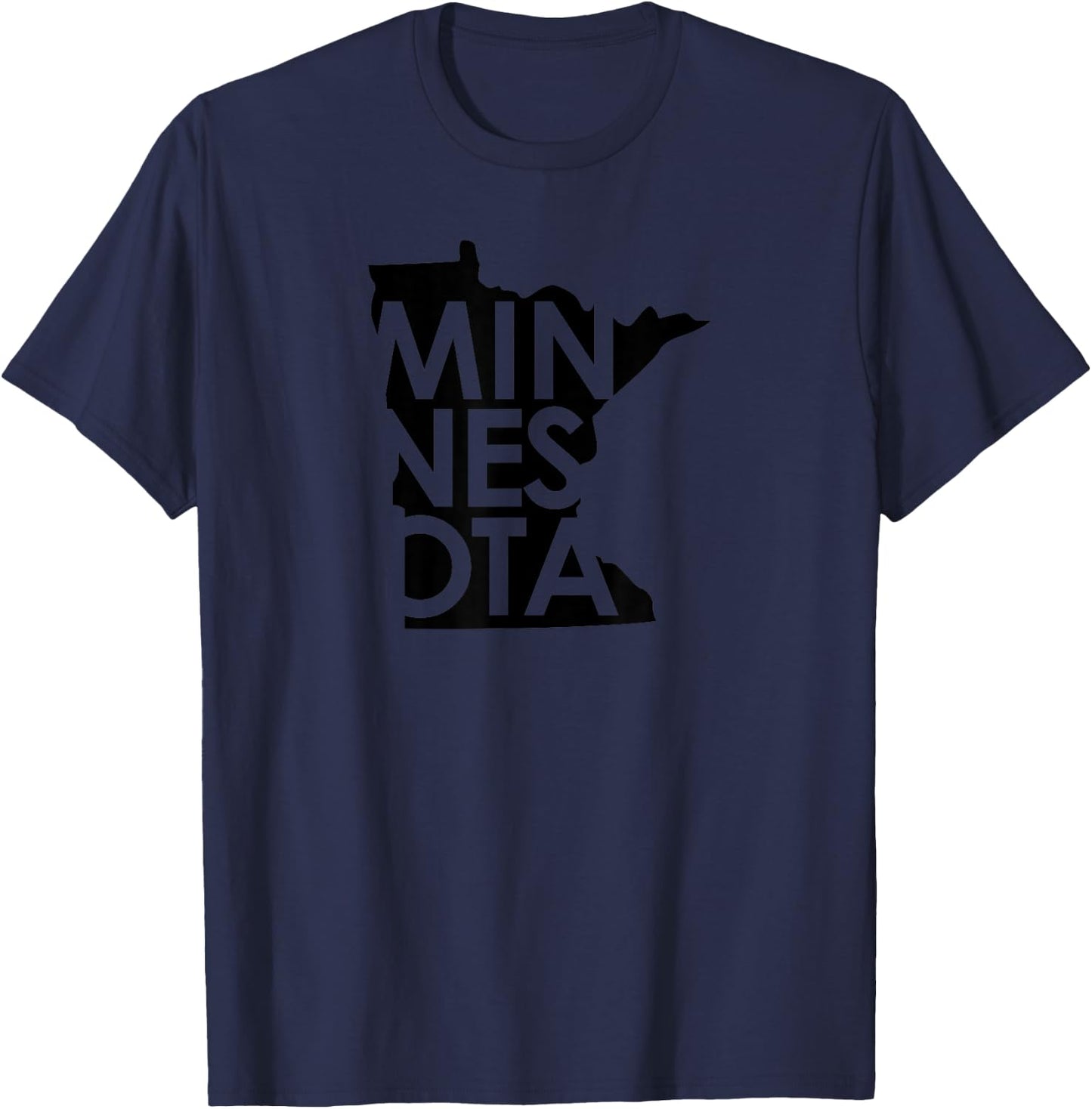 Minnesota State MN Minneapolis MPLS St Paul STP Twin Cities T-Shirt - T-Shirt | Navy