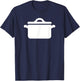 Cooking pot T-Shirt - T-Shirt | Navy