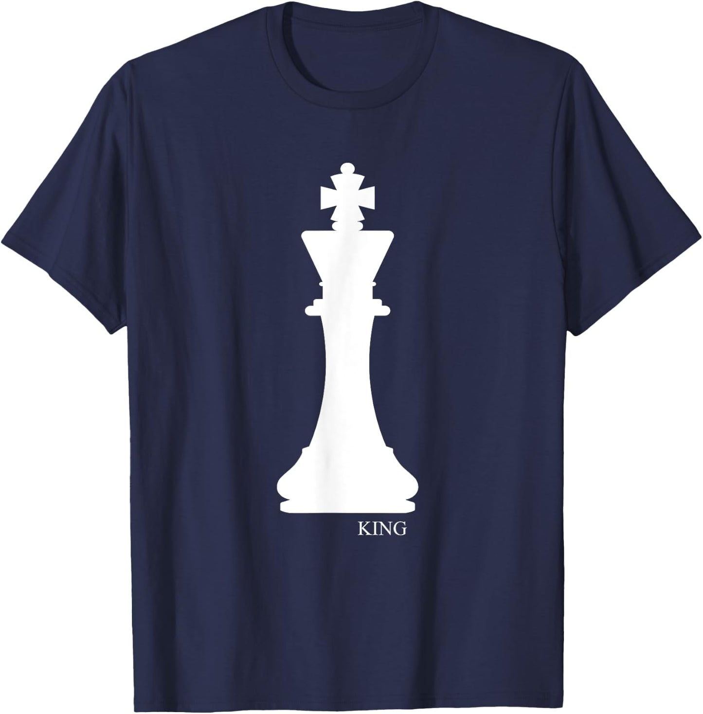 King Chess Piece Halloween Costume Chess Club Shirt T-Shirt - T-Shirt | Navy
