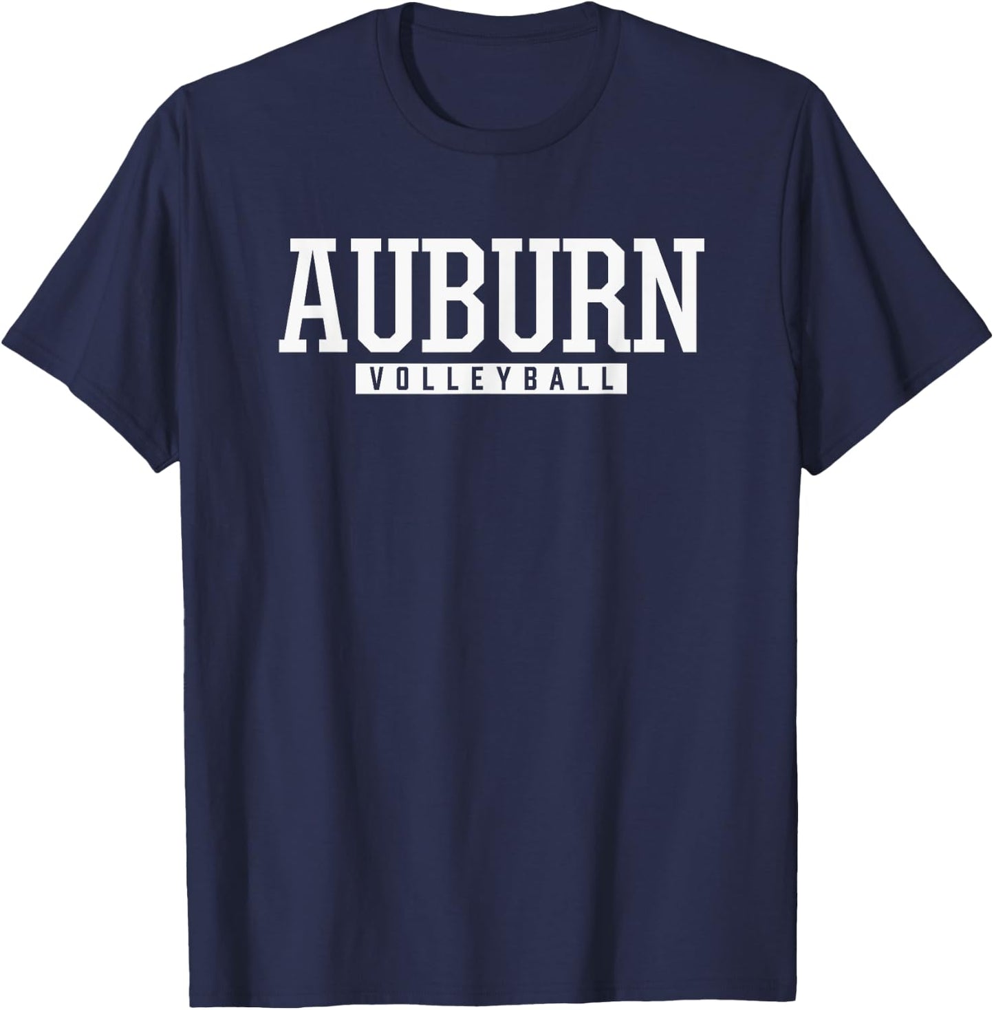 Auburn High School Volleyball T-Shirt - T-Shirt | Navy
