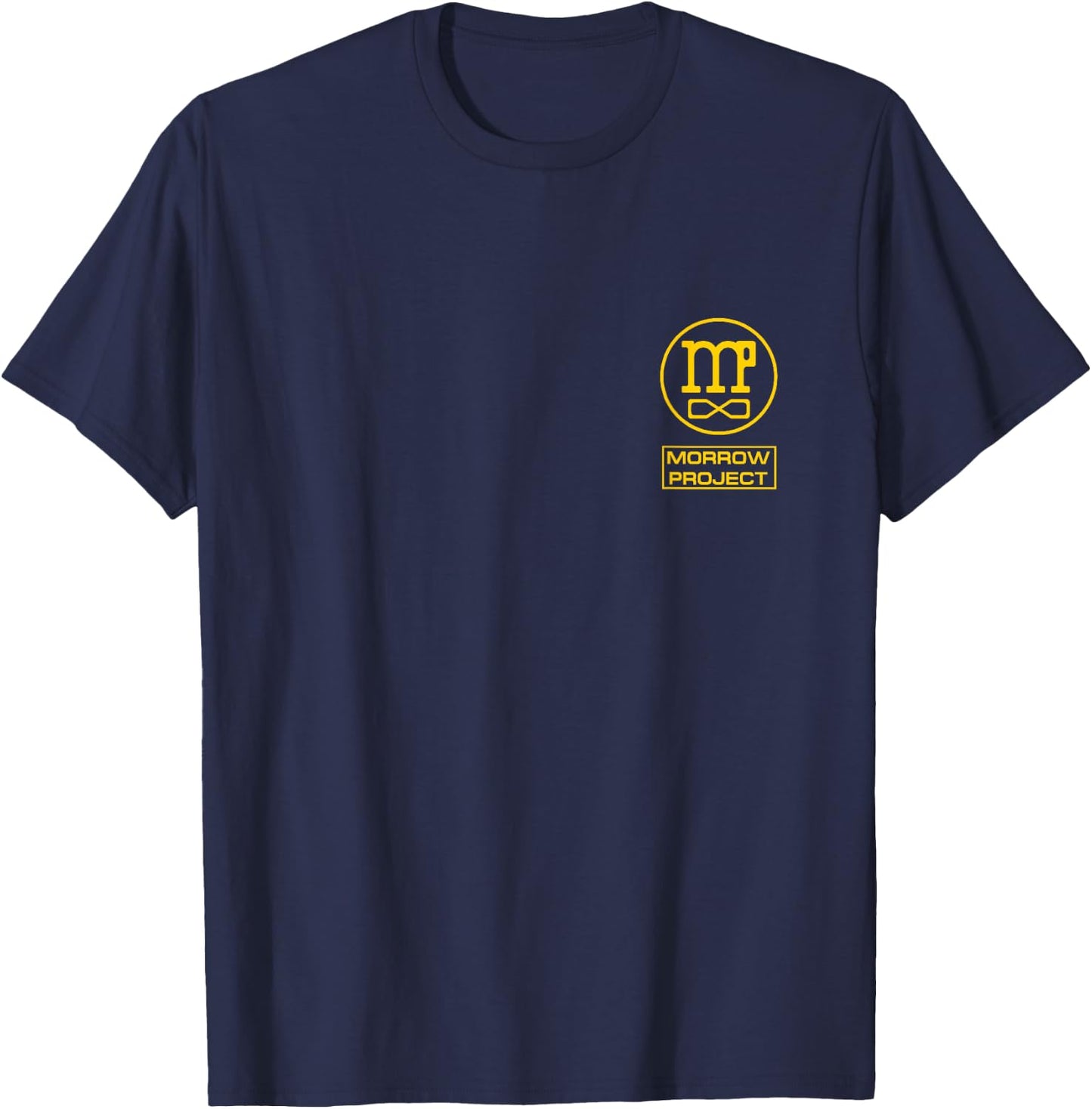 Morrow Project Shirt Gold T-Shirt - T-Shirt | Navy