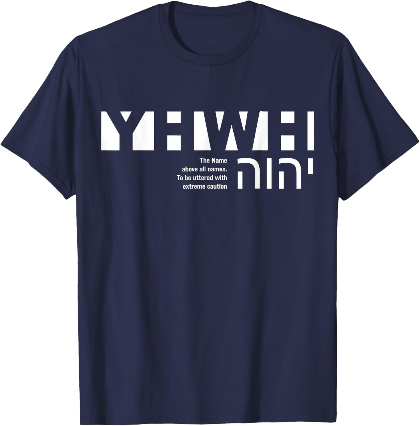 Yhwh T-Shirt - T-Shirt | Navy