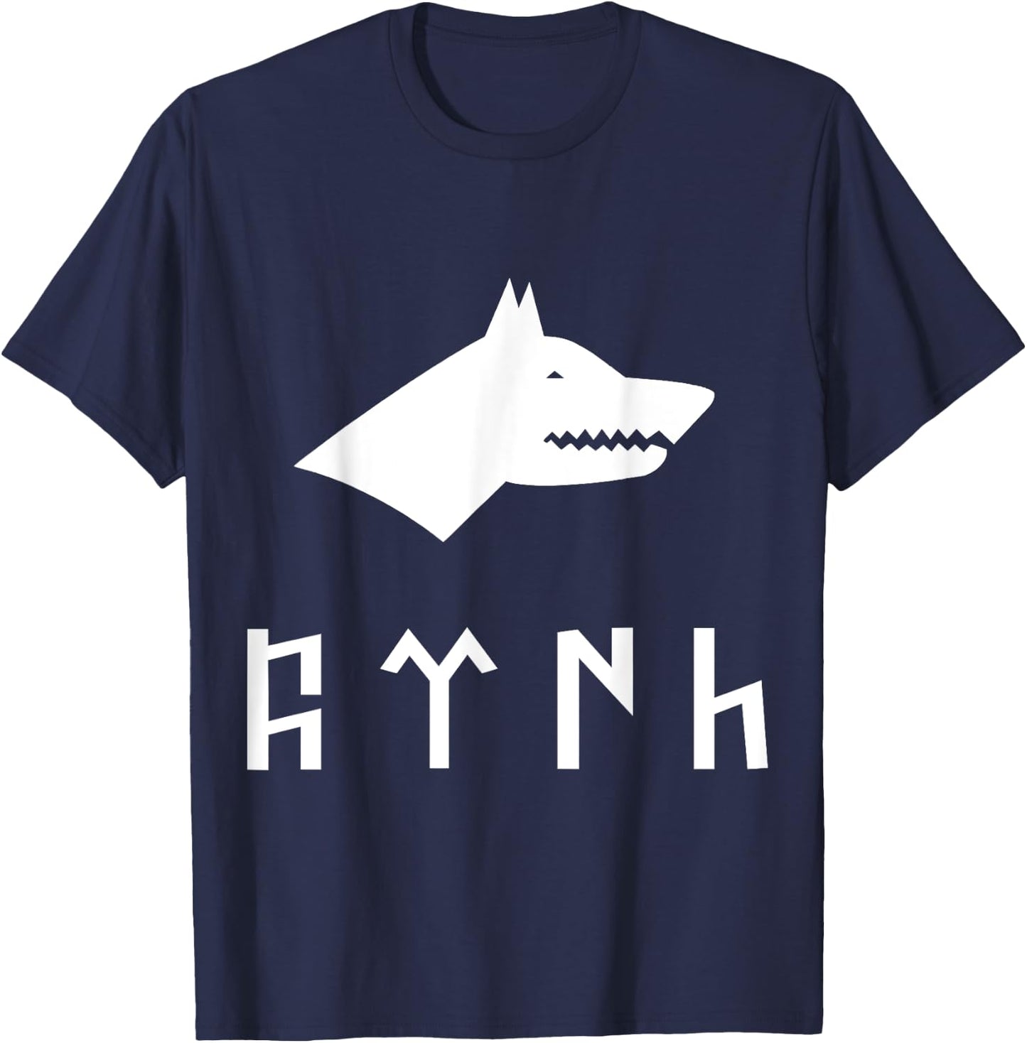 Ottoman Gokturk Turkish Grey Wolf Kokturk Gift T-Shirt - T-Shirt | Navy