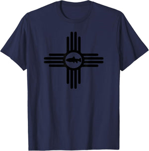 New Mexico Rio Grande Cutthroat Trout Fishing Angler Gear T-Shirt - T-Shirt | Navy