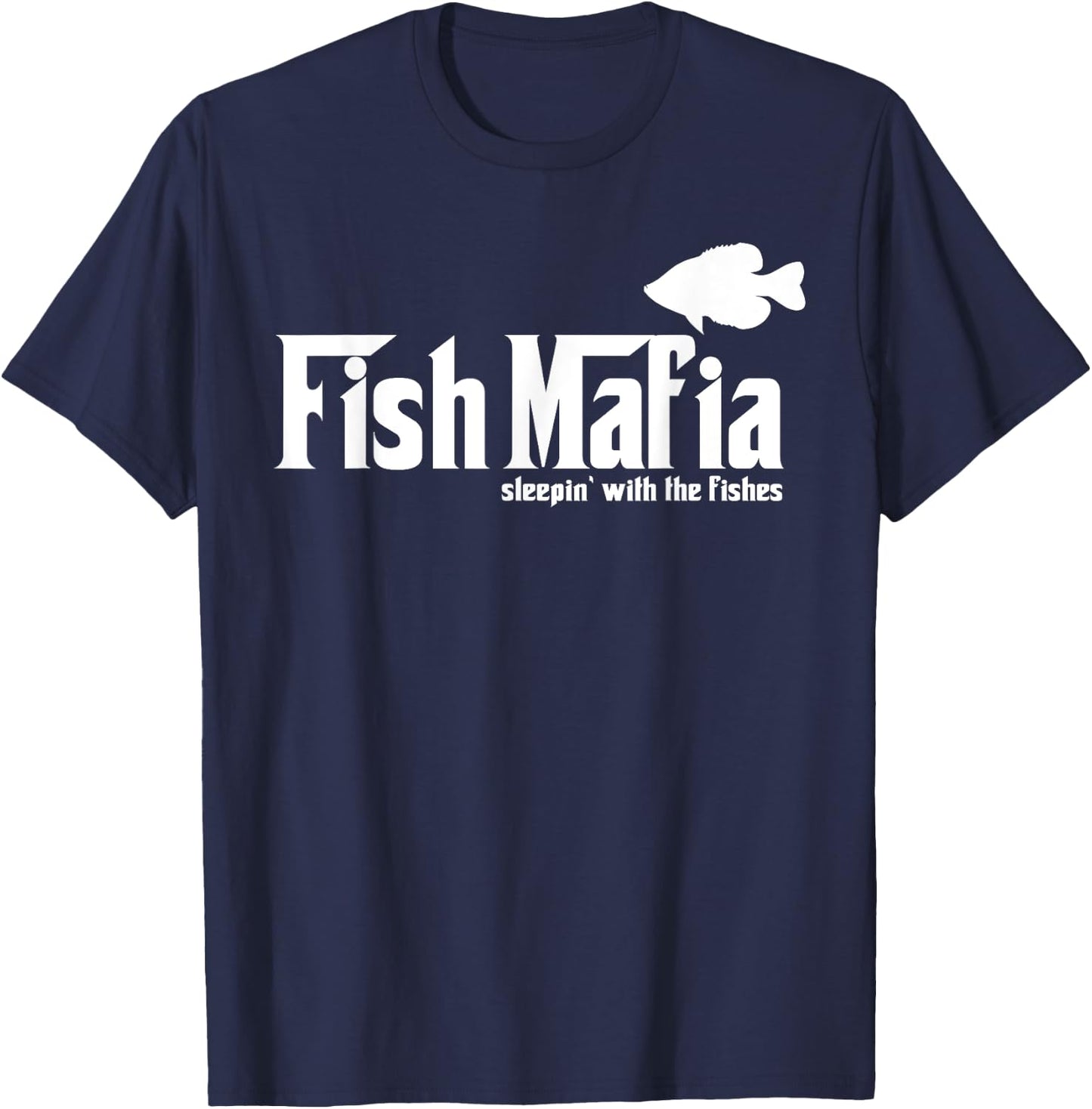 Fish Mafia T-Shirt - T-Shirt | Navy
