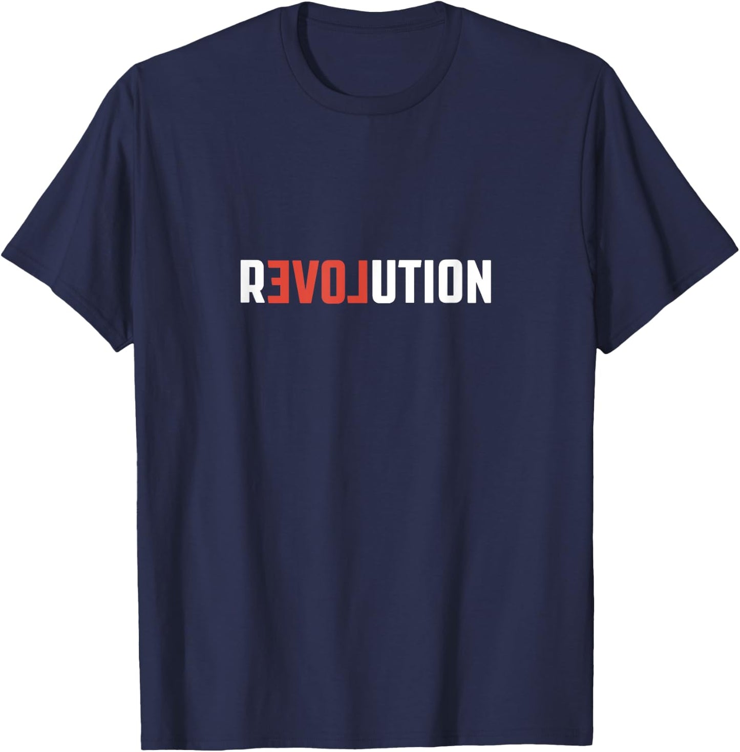 Love Revolution Movement - Short sleeves T-Shirt - T-Shirt | Navy