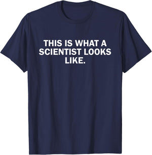 This is what a scientist looks like T-Shirt - T-Shirt | Navy
