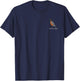 American Robin Bird Birder Birdwatcher Birding Biologist T-Shirt - T-Shirt | Navy