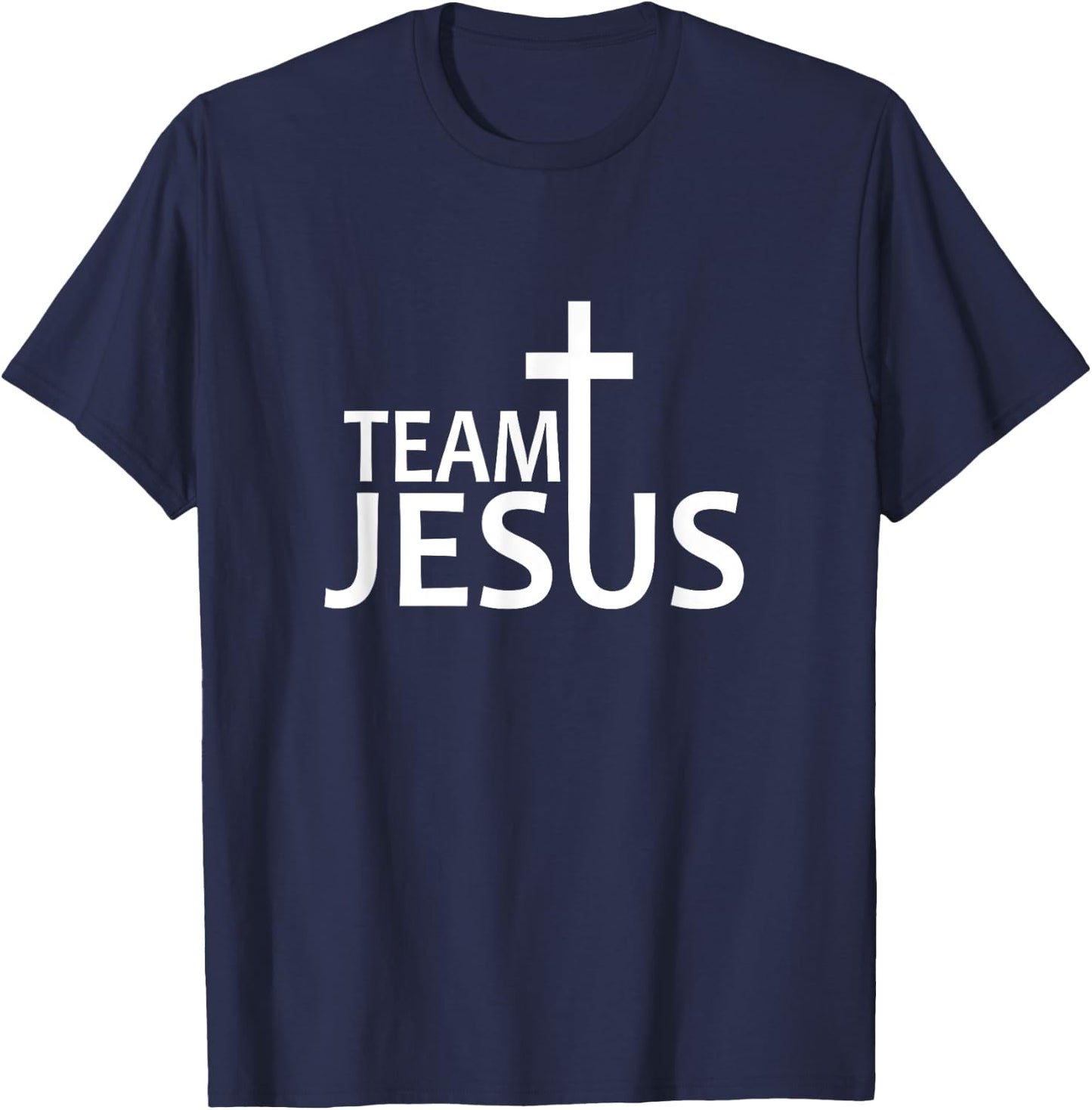Awesome Team Jesus & Sizes T-Shirt - T-Shirt | Navy