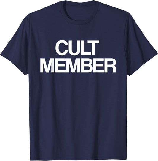 Cult Member Design Group Halloween Costume T-Shirt - T-Shirt | Navy