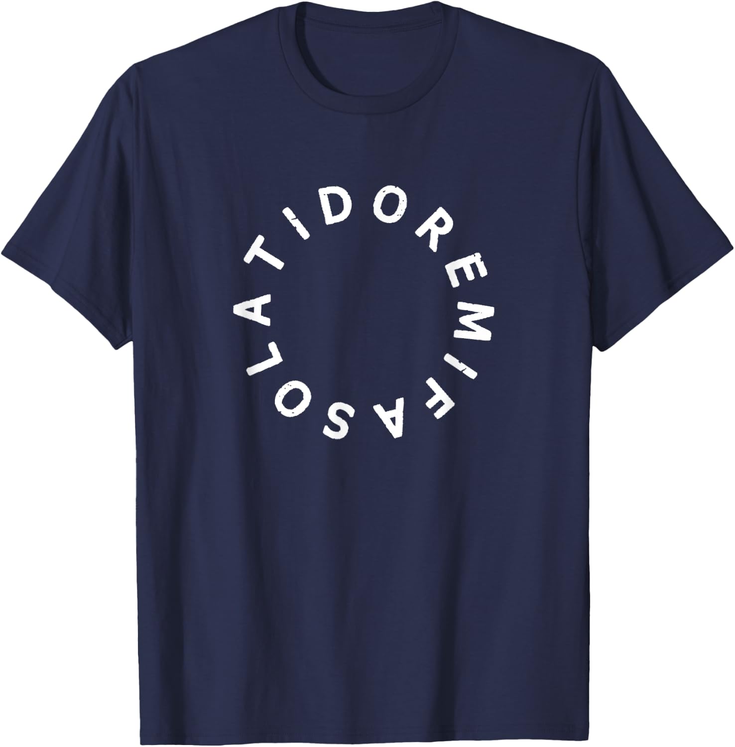 Do Re Mi Fa So La Ti Do Solfeggio Circle T-Shirt - T-Shirt | Navy