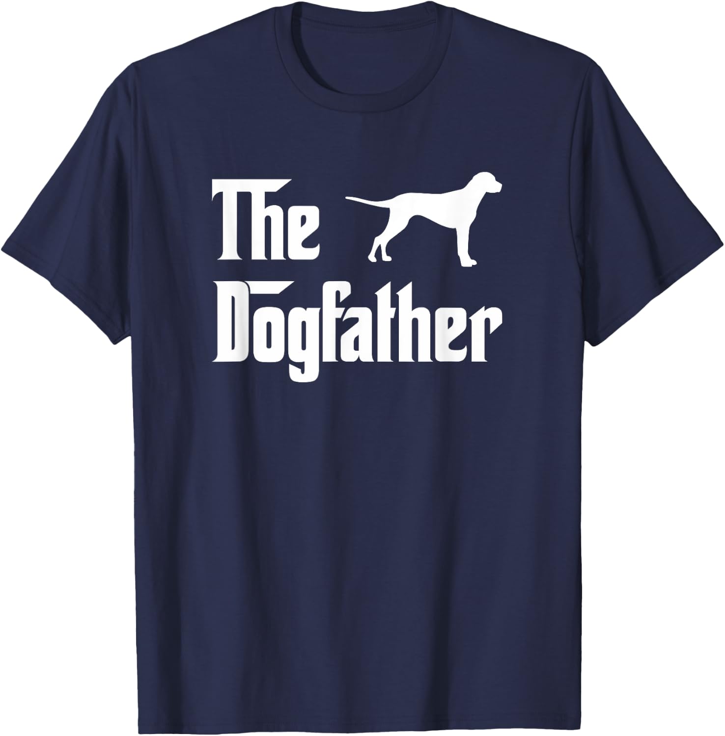 The Dogfather Labrador Dog Lovers Gift Men Women Kids T-Shirt - T-Shirt | Navy
