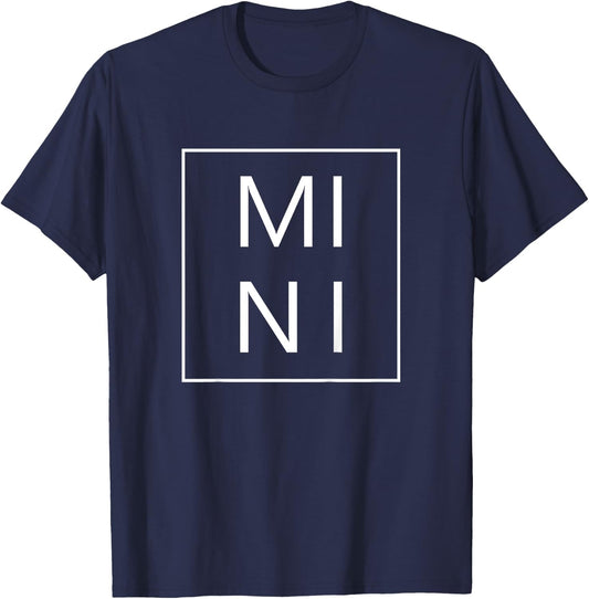 Kids Mini Boy And Girl Kids Funny Gift DADA MAMA Family Matching T-Shirt - T-Shirt | Navy