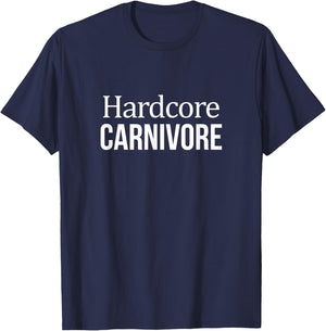 Hardcore Carnivore T-Shirt - T-Shirt | Navy