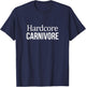 Hardcore Carnivore T-Shirt - T-Shirt | Navy