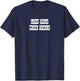 Less Talk More Chalk - Funny Gift Climber Rock Climbing T-Shirt - T-Shirt | Navy