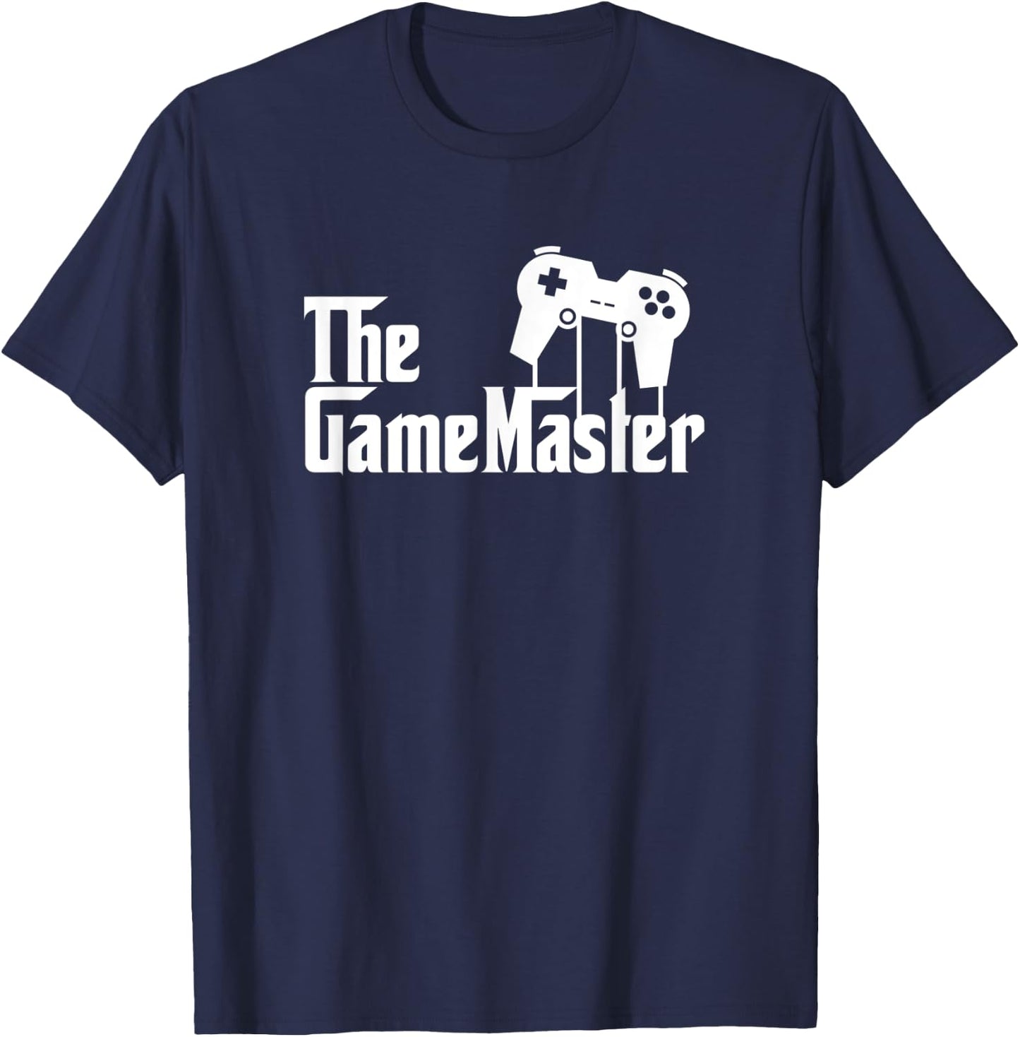 Funny Christmas Gift Parody The Game Master Godfather Gamer T-Shirt - T-Shirt | Navy