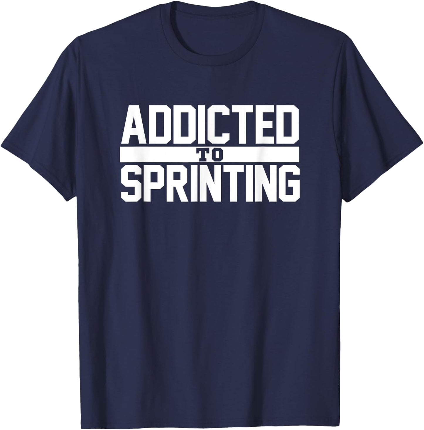 Track and Field, Sprinting, Sprinters T-Shirt - T-Shirt | Navy