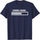 Funny Pastor Shirt SERMON LOADING Minister Appreciation T-Shirt - T-Shirt | Navy