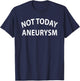 Aneurysm Awareness for Brain, Heart, Aorta, and Cerebral T-Shirt - T-Shirt | Navy