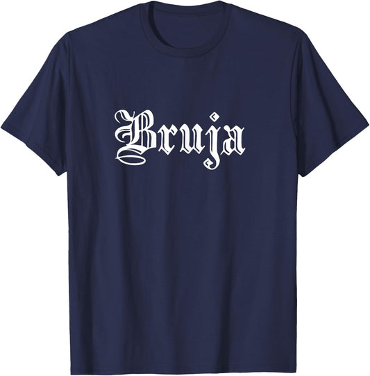 Bruja Dia de Muertos Mexican Halloween Witch Latina T-Shirt - T-Shirt | Navy