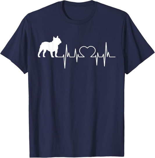 French Bulldog Frenchie Dog Women Girls Kids T-Shirt - T-Shirt | Navy