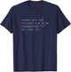Roses Are Red Unexpected } line 32 - for Developers T-Shirt - T-Shirt | Navy