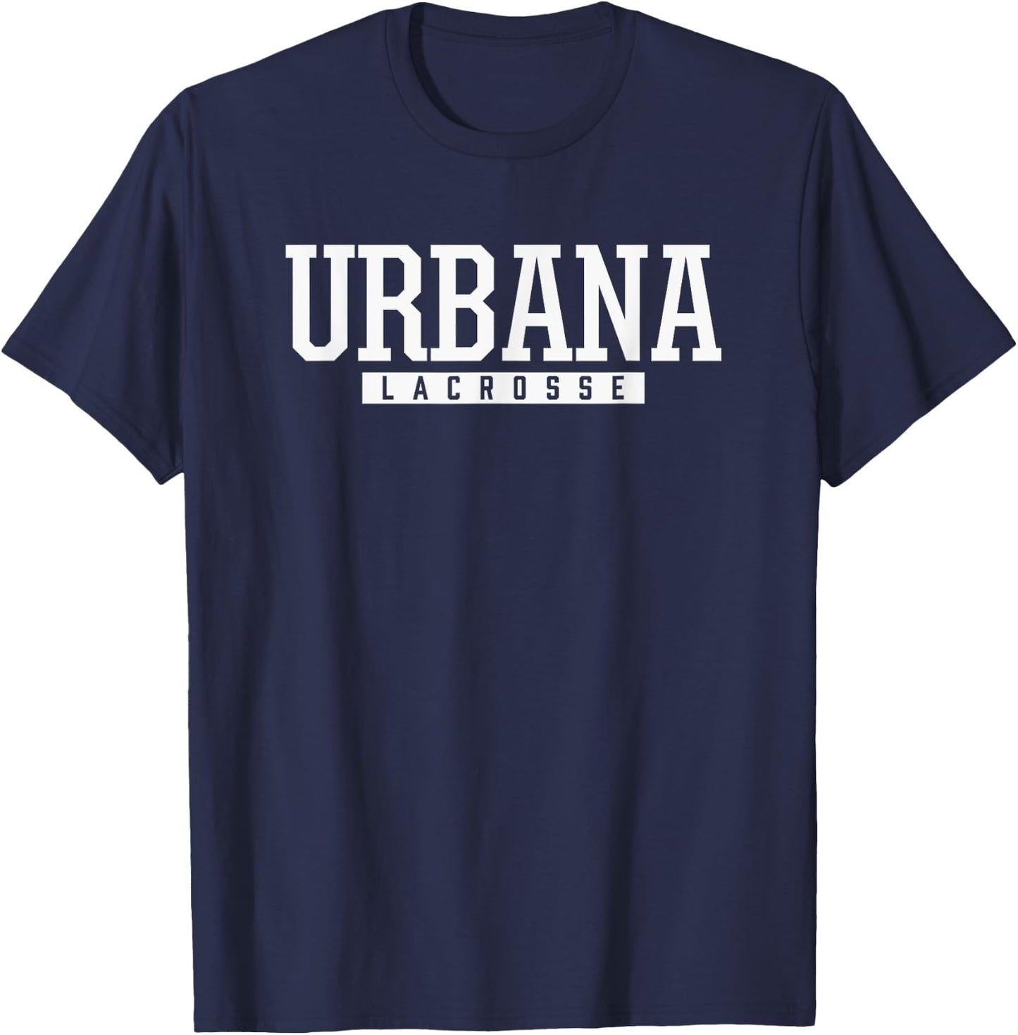 Urbana High School Lacrosse T-Shirt - T-Shirt | Navy
