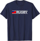 Samoa Flag Rugby T-Shirt - T-Shirt | Navy