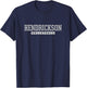 Hendrickson High School Volleyball T-Shirt - T-Shirt | Navy