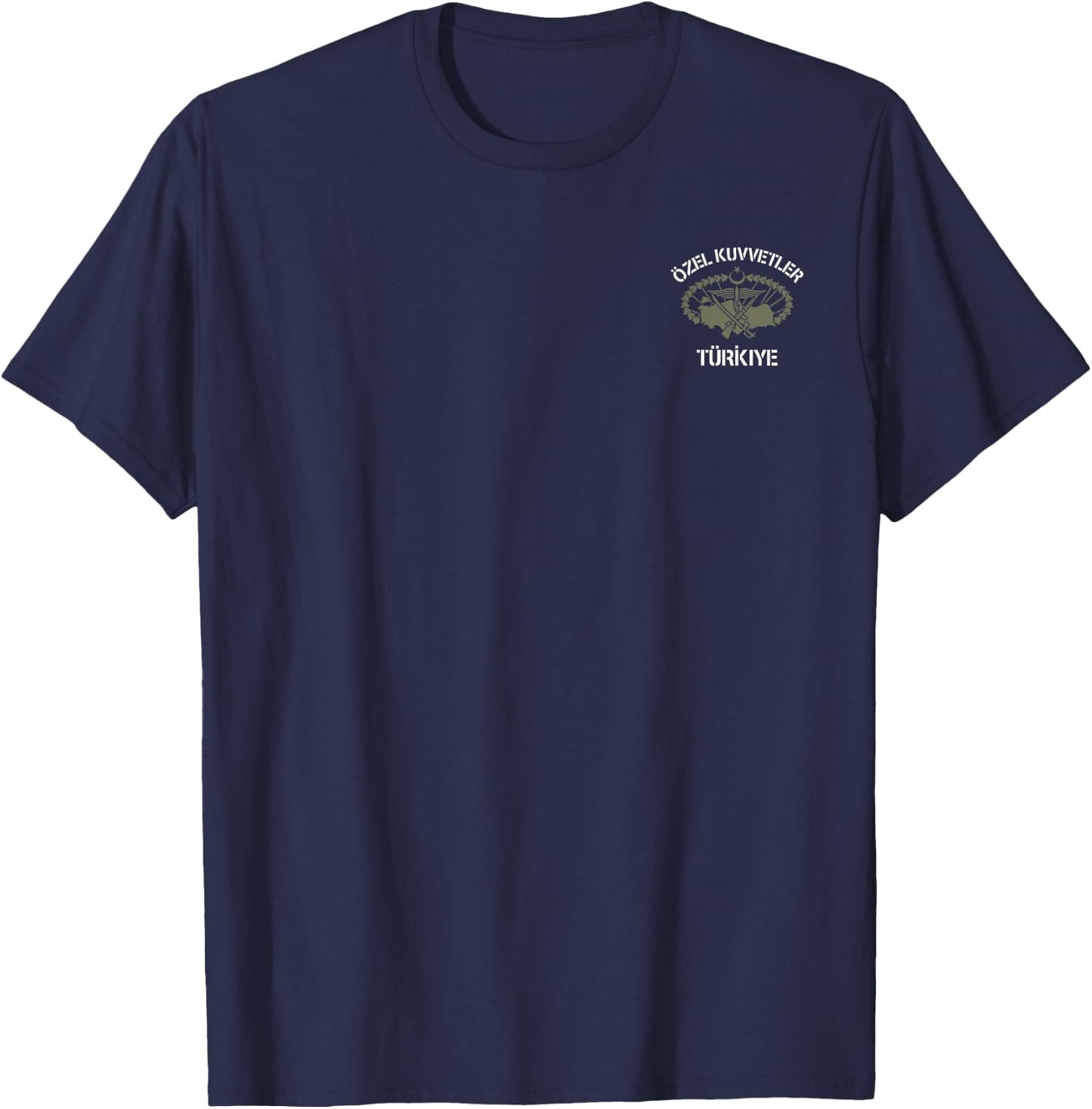 Bordo Bereliler Turkish Special Forces T-Shirt - T-Shirt | Navy
