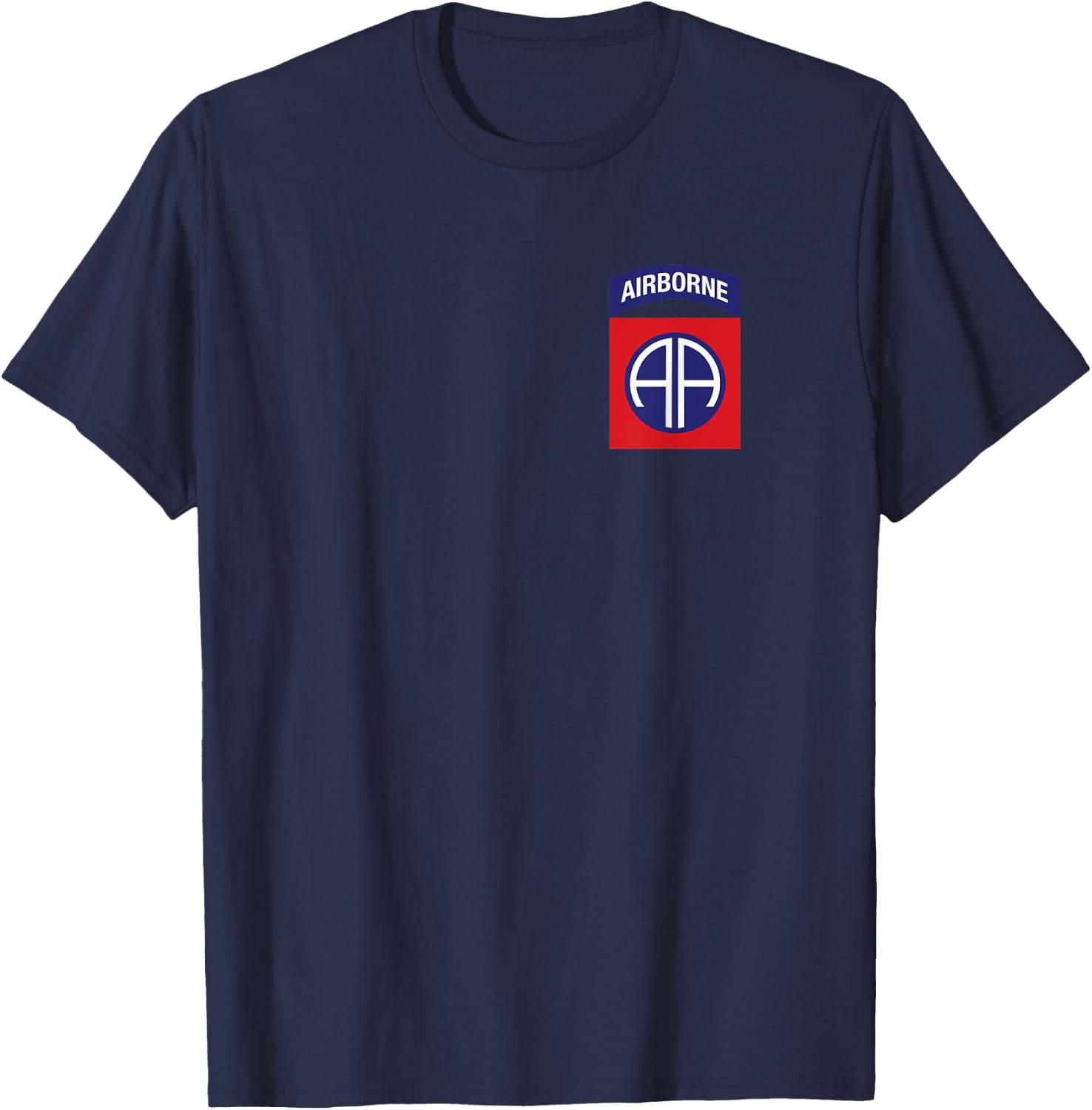 Never Underestimate An Old Man Who Is Also An 82nd Airborne T-Shirt - T-Shirt | Navy
