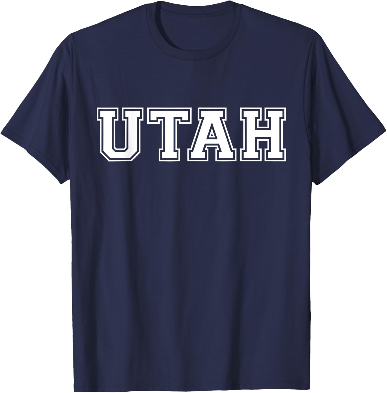 College University style Utah Sport Gift T-Shirt - T-Shirt | Navy