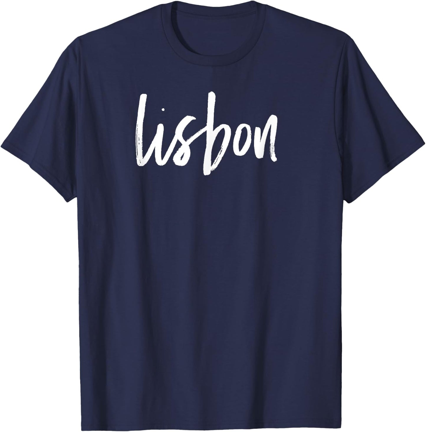 Lisbon Capital of Portugal T-Shirt - T-Shirt | Navy