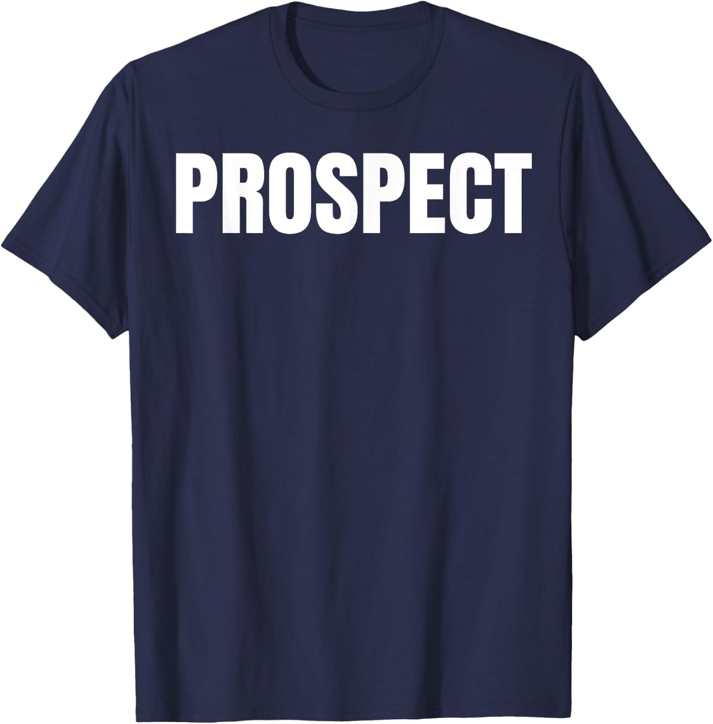 Motorcycle Biker Prospect T-Shirt - T-Shirt | Navy
